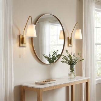 Owen One Light Wall Sconce (9-0900CP-1-322)