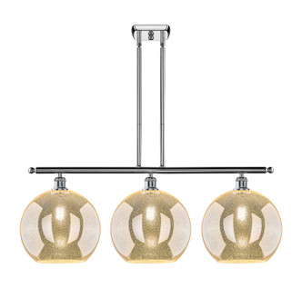 Innovations - 516-3I-PC-G128-12 - Three Light Island Pendant - Ballston - Polished Chrome