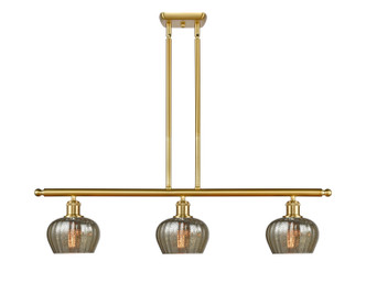 Innovations - 516-3I-SG-G96-LED - LED Island Pendant - Ballston - Satin Gold