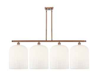 Innovations - 516-4I-AC-G559-12GWH - Four Light Island Pendant - Ballston - Antique Copper