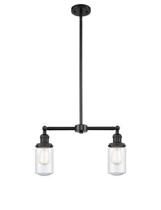 Innovations - 209-BK-G314-LED - LED Island Pendant - Franklin Restoration - Matte Black