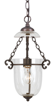 Crystorama - 5761-BU-CL - One Light Pendant - Pendant - Bronze Umber