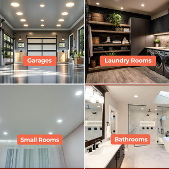 Builder Fixtures 9" Flush Mount (773610)