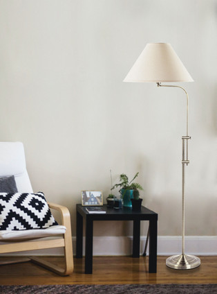 Floor One Light Floor Lamp (BO-216-BS)