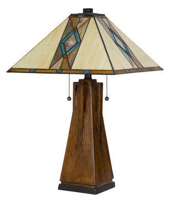 Tiffany Two Light Table Lamp (BO-3011TB)
