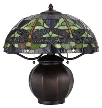 Tiffany Two Light Table Lamp (BO-3012TB)