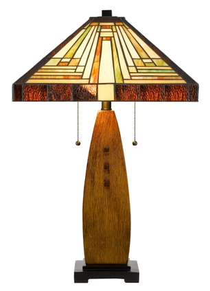 Tiffany Two Light Table Lamp (BO-3013TB)