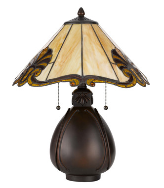 Tiffany Two Light Accent Lamp (BO-3015TB)