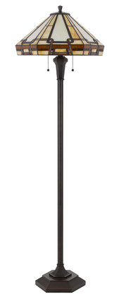 Tiffany Two Light Floor Lamp (BO-3016FL)
