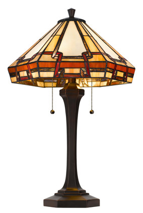 Tiffany Two Light Table Lamp (BO-3016TB)