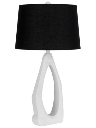 Cal Lighting - BO-3184TB - One Light Table Lamp - Antelope - Hydrocal White