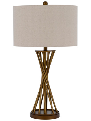 Cal Lighting - BO-3212TB - One Light Table Lamp - Urban - Rustic Gold