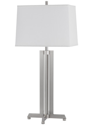 Cal Lighting - BO-3214TB-BS - One Light Table Lamp - Lakewood - Brushed Steel