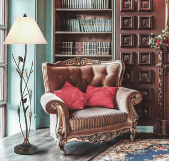 Pine One Light Floor Lamp (BO-961FL)