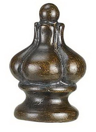 Cal Lighting - FA-5009C - Finial - Finial - Medium wood