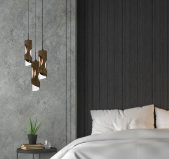 Zamora Three Light Pendant (FX-3669-3)