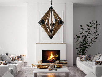 Arezzo Nine Light Chandelier (FX-3679-9)