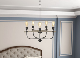 Sion Five Light Chandelier (FX-3734-5)