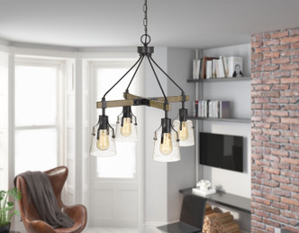 Aosta Four Light Chandelier (FX-3735-4)