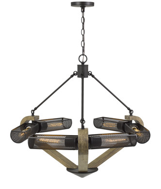 Baden Six Light Chandelier (FX-3740-6)