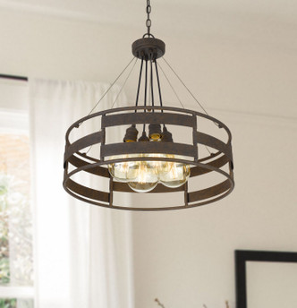 Rochefort Four Light Chandelier (FX-3747-4)