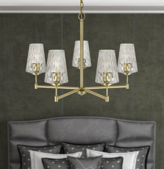 Crestwood Five Light Chandelier (FX-3749-5)