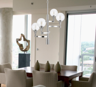 Milbank LED Chandelier (FX-3759-4)
