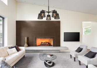 Hampton Five Light Chandelier (FX-3769-5)
