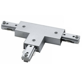Cal Lighting - HT-282-BS - T Mid Point Out Polarity On Right - Cal Track - Brushed Steel