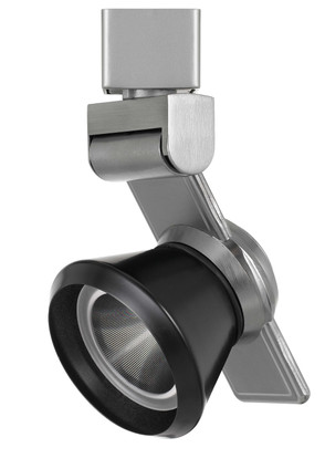 Cal Lighting - HT-999BS-CONEBK - LED Track Fixture - Led Track Fixture - Brushed Steel