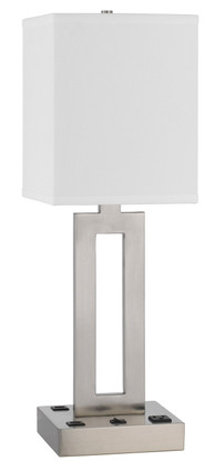 Cal Lighting - LA-8040DK - One Light Desk Lamp - Sarnia - Brushed Steel