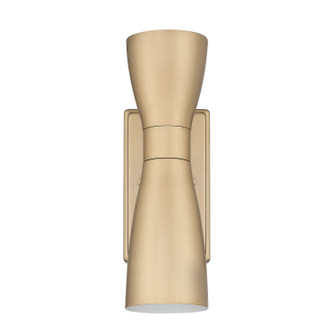 Hunter - 13223 - Two Light Wall Sconce - Zola - Luxe Gold