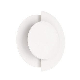 Hunter - 13264 - LED Wall Sconce - Opaline Crest - Matte White Ceramic
