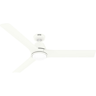 Hunter - 52820 - 60 Ceiling Fan - Aeronaut - Matte White