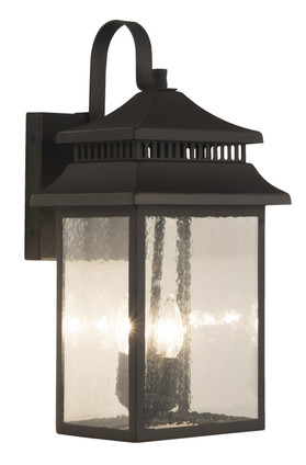 Crossbend Three Light Outdoor Wall Mount in Textured Black (46-ZA3124-TB) Crossbend Three Light Outdoor Wall Mount in Textured Black (46-ZA3124-TB)