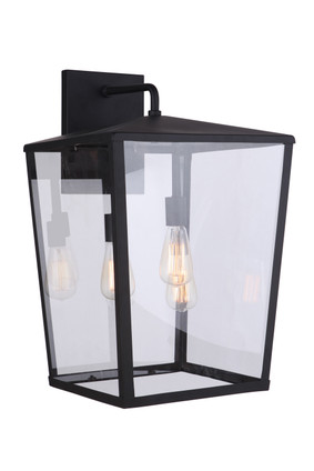 Olsen Three Light Outdoor Wall Mount (ZA4644-MN)