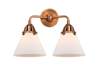 manufacturer_finish:Antique Copper|manufacturer_glass:Matte White Cased Large Cone|light_output:220.00lm|color_temperature:2200K|cri:99