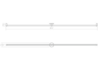 Purolinear 360 LED Wall Bar (23QPCL244B120PHA)