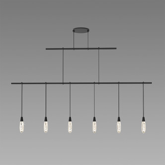 Sonneman - S1B48K-JR181212-RP08 - Six Light Pendant - Suspenders - Satin Black