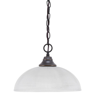 Toltec Lighting - 10-DG-540 - One Light Pendant - Chain - Dark Granite