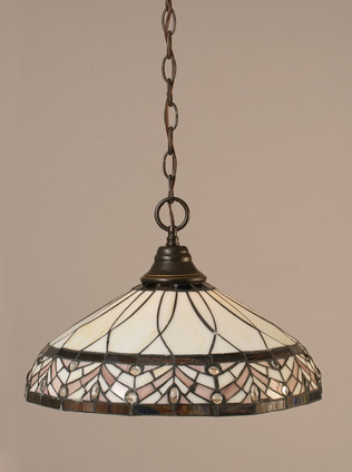 Toltec Lighting - 10-DG-948 - One Light Pendant - Any - Dark Granite