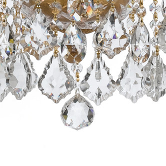 Maria Theresa Five Light Semi Flush Mount (4437-GD-CL-MWP)