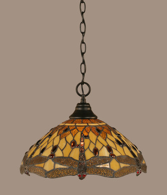 Toltec Lighting - 10-MB-946 - One Light Pendant - Any - Matte Black