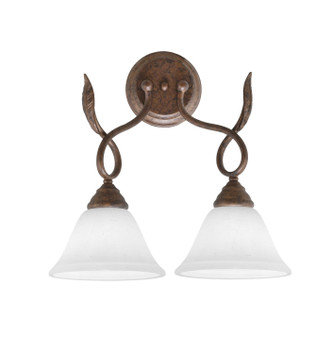 Toltec Lighting - 110-BRZ-311 - Two Light Wall Sconce - Leaf - Bronze