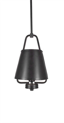 Toltec Lighting - 1125-DG - One Light Mini Pendant - Sonora - Dark Granite