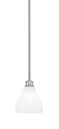 Toltec Lighting - 1151-BN-4761 - One Light Mini Pendant - Edge - Brushed Nickel