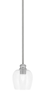 Toltec Lighting - 1151-BN-4810 - One Light Mini Pendant - Edge - Brushed Nickel