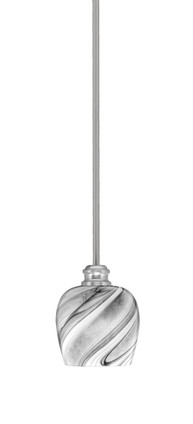 Toltec Lighting - 1151-BN-4819 - One Light Mini Pendant - Edge - Brushed Nickel