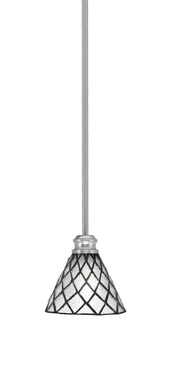 Toltec Lighting - 1151-BN-9185 - One Light Mini Pendant - Edge - Brushed Nickel