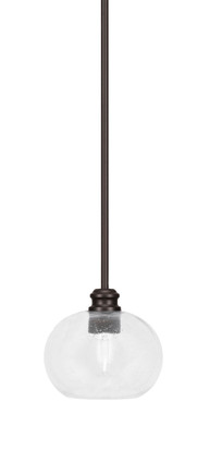 Toltec Lighting - 1151-ES-202 - One Light Mini Pendant - Edge - Espresso